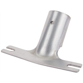 Support de manche en métal pour manches de balai jusqu'à 28 mm de diamètre | Support à vis pour balai