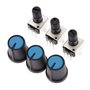 Générateur de signal Kit DIY Kit XR2206 Fonction de haute précision Générateur de signal Bricolage Kit Sine/Triangle/Space Sorti
