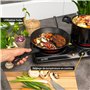 TZS First Austria Plaque de cuisson portable, 2000W, Double plaque de cuisson 19cm / 16,5cm, pour déménagement, camping, apparte