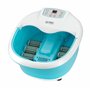 TZS First Austria Bain de Pied Bouillonnant - Appareil de Massage Pieds avec Chauffage, Bulles d'Air, 6 Rouleaux de Massage Moto