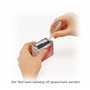 Colop 111604 Set tampon 20/1 avec caractères pour personnaliser texte 14 x 38 mm 4 lignes Noir (Import Allemagne)