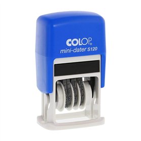 COLOP 133837 Mini dateur S 120 SD - Date en chiffres avec année courte