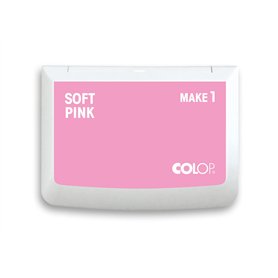 COLOP Tampon encreur MAKE 1 Soft Pink 50 x 90 mm