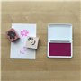 COLOP Tampon encreur MAKE 1 Soft Pink 50 x 90 mm, coussin pour tampon manuel traditionnel