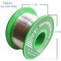 Étain à souder 1,0 mm - Sans plomb - Avec noyau de colophane - 20 g - Pour la réparation et le bricolage de composants de soudur