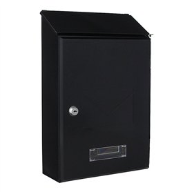 Rottner Pisa Boîte aux lettres en acier avec ouverture sur le dessus Gris anthracite