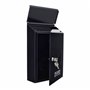 Rottner Pisa Boîte aux lettres en acier avec ouverture sur le dessus Gris anthracite