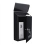 Rottner Pisa Boîte aux lettres en acier avec ouverture sur le dessus Gris anthracite