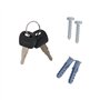 Rottner Coffre-fort Jupiter 2, serrure électronique avec ouverture d'urgence mécanique et 2 clés, anthracite, l x H x P 31 x 17 