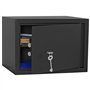 Rottner Jupiter 3 Coffre-Fort à Double panneton Anthracite L x H x P 35 x 25 x 28 cm Fond Amovible Insert en Feutre avec matérie