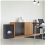Rottner Jupiter 5 Coffre-Fort de Meuble avec Serrure électronique Ouverture d'urgence mécanique Anthracite 45 x 67 x 36 cm Étagè