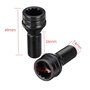 Viviance M14 X 1,25 Roue Boulons De Blocage Écrou Noir + Clé Compatible avec BMW Mini R54 R55 R56 R57 R58 R59 R60 F55 F56 F57 Co