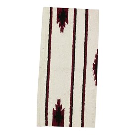 Reitsport Amesbichler AMKA Tapis western blanc poney selle Navajo couverture 26 x 26 pouces