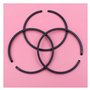 LAERNPU Lot de 3 Segments de Piston 46 mm x 1,5 mm for tronçonneuse Stihl 029 MS290 028 Super