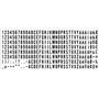 Trodat Professional 5253PR4 Tampon auto-encreur typographique, à 6 lignes pour texte personnalisé, impression 49 x 28 mm, noir