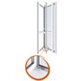 Gedotec Entrebailleur de Fenêtre - Entrebaillement Magnétique Windyy en Metal Galvanisé pour Fenetres Basculantes et Portes - Pr