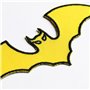 Patch Batman | Superhero Écusson thermocollant à coudre/repasser Logo chauve-souris Superhéros Comics Fan | Badge Batmen pour un