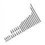 Rouleaux de clarinette, kit de vis de clarinette en acier inoxydable 13 rouleaux pour améliorer la capacité manuelle de remplace