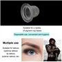 Tasses d'encre de tatouage, tasses de pigment de maquillage de tatouage, fournitures de tasse de pigment de Microblading en sili