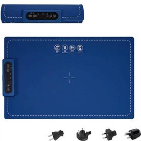 POSEDWRA Tapis Chauffant Panneau Isolant Chauffant Pliable Flexible en Silicone Table à Manger Domestique Plat Chaud Panneau Cha