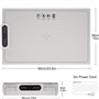 POSEDWRA Tapis Chauffant Panneau Isolant Chauffant Pliable Flexible en Silicone Table à Manger Domestique Plat Chaud Panneau Cha