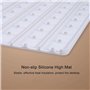 POSEDWRA Tapis Chauffant Panneau Isolant Chauffant Pliable Flexible en Silicone Table à Manger Domestique Plat Chaud Panneau Cha