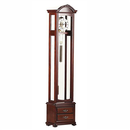 zhangrui1888 Horloge de parquet Horloge Grand-père Horloges sur Pied en Bois Vintage Horloge de Salon de Style européen Horloge