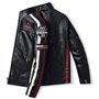 Veste d'équitation Vintage Noire de Moto