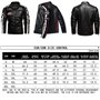 Blouson aviateur for Homme, Veste d'équitation Vintage Noire de Moto, Veste en Cuir zippée Veste de Cowboy en Cuir PU for Homme 