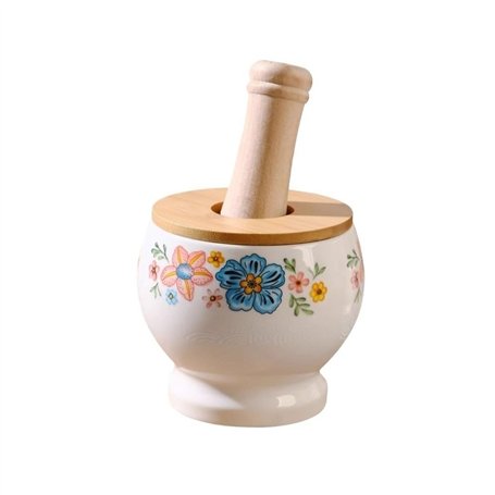 GLigeT Mortier Pilon Cuisine Broyeur à ail Domestique