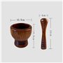 mortier et pilon en bois for presse-ail