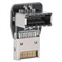 Adaptateur Avant Type-E Carte Mère PC USB3.1 10G Convertisseur de Coude de Direction à 90 Degrés PH74A.