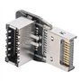 Adaptateur Avant Type-E Carte Mère PC USB3.1 10G Convertisseur de Coude de Direction à 90 Degrés PH74A.