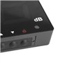 Sonomètre USB, Grand Testeur de Mesure de Bruit D'affichage à Cristaux Liquides SW-525B avec Alarme, Suspension Murale 9,6 Pouce