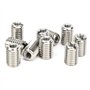 10pcs Filetage Insert écrou Réducteur Raccord de Tuyau Adaptateur Réducteur en Acier Inoxydable Fente Réparation Outil Manchon C