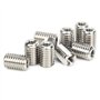 10pcs Filetage Insert écrou Réducteur Raccord de Tuyau Adaptateur Réducteur en Acier Inoxydable Fente Réparation Outil Manchon C