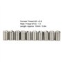 10pcs Filetage Insert écrou Réducteur Raccord de Tuyau Adaptateur Réducteur en Acier Inoxydable Fente Réparation Outil Manchon C