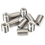 10pcs Filetage Insert écrou Réducteur Raccord de Tuyau Adaptateur Réducteur en Acier Inoxydable Fente Réparation Outil Manchon C