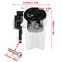 Serrure De Hayon De Coffre Central, actionneur de moteur de verrouillage Central de coffre Compatible avec Renault Twingo Clio M