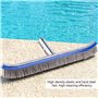 Kuuleyn Brosses de Piscine pour Nettoyer Les Murs de Piscine, 18 Pouces Brosse en Acier de Piscine Murs inférieurs Fournitures d