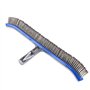 Kuuleyn Brosses de Piscine pour Nettoyer Les Murs de Piscine, 18 Pouces Brosse en Acier de Piscine Murs inférieurs Fournitures d