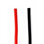 Niiyen Spoo de Fil de Silicone, Fil de Silicone de Calibre 18 5 pi Rouge et 5 pi Noir Fil de cuivre toronné Flexible 18 AWG pour