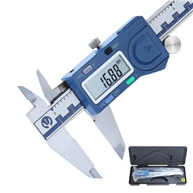TIYGHI Pieds à Coulisse numériques Pachomètre de Calibre de Calibre 3 ms en Acier Inoxydable en Acier Inoxydable en Acier Inoxyd