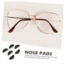 NXNONEPD Pousque-Nez antidérapants pour Verres à Pont de Nez pour Le Spectacle de Silicone Confortable