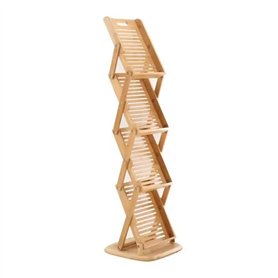 wpenshiDM125 Présentoir à Magazines et journaux Présentoir à Magazines et brochures Pliable à 4 Niveaux