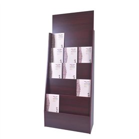 Présentoir à brochures Porte-journaux sur pied