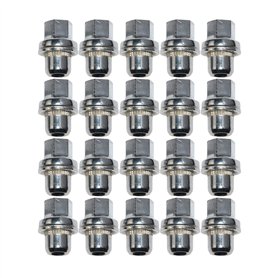 Huiruhy 20* écrou de roue en alliage d'acier inoxydable LR068126 Compatible avec L322 2006-2012 RRD500290