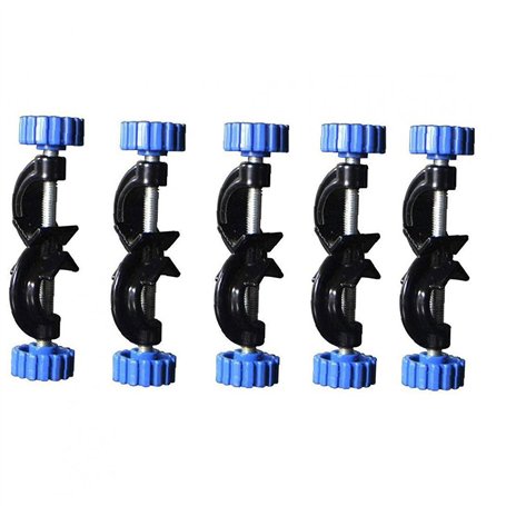 Support de serrage réglable noix laboratoire support Fixture fer Cadre Accessoires 20MM 5PCS