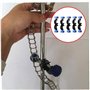 Support de serrage réglable noix laboratoire support Fixture fer Cadre Accessoires 20MM 5PCS, Matériel et fournitures de laborat