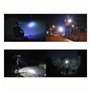 Lampe frontale rechargeableLampe frontale à LED Lampe frontale anti-éblouissement Lampe de mineur de chasse Lumière blanche Lamp